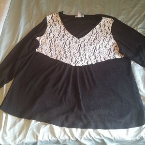 Plus Long sleeve top